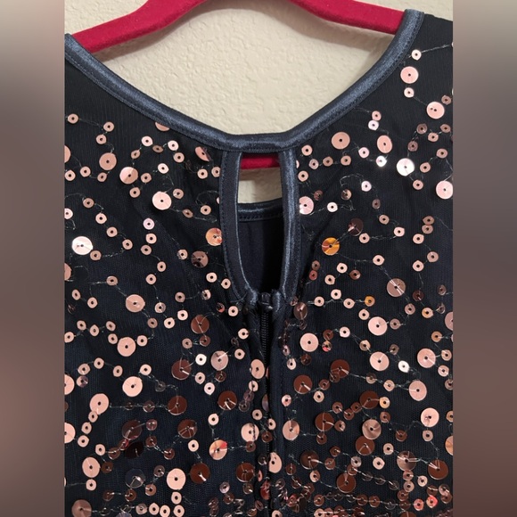 Crystal Doll Girls Pink-Sequin Dress in Navy color Size 14 Girls - Picture 6 of 8